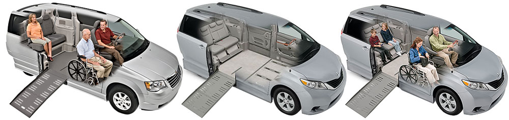 wheelchair accessible vans buyers guide seating areas image